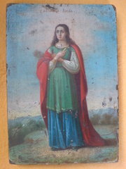 Продам икону Дарья-Великомученица.